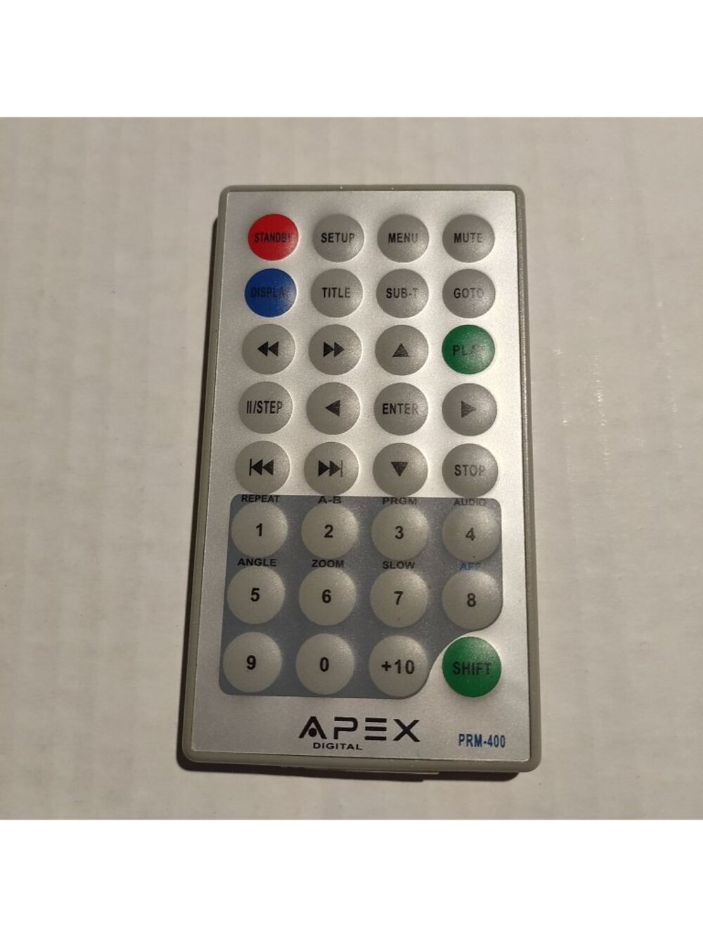 Apex Digital PRM-400 Remote Control With Battery